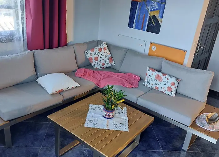 Moderne Mit Privatem Balkon Sowie Meer- Und Gebirgsblick Apartman Icod de los Vinos