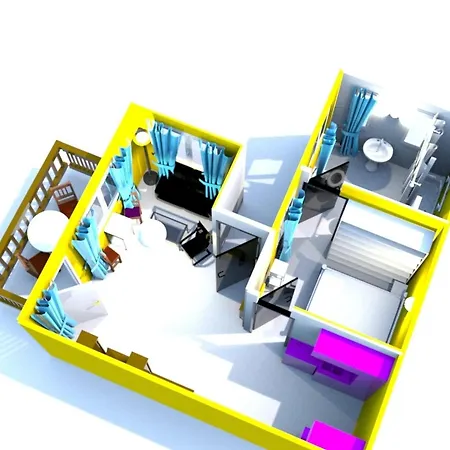 Moderne Mit Privatem Balkon Sowie Meer- Und Gebirgsblick Icod De Los Vinos